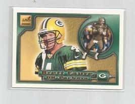 Brett Favre (Green Bay Packers) 2000 Pacific Aurora Card #52 - £2.35 GBP