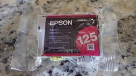 Epson T1253 RED 125 genuine T125320 magenta ink printer Stylus NX625 NX4... - £21.71 GBP