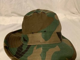 Nwot Woodland Bdu Pattern Sun Bucket Hat Without Chin Strap - £14.21 GBP