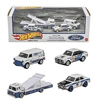 Hot Wheels Premium Collector Set Assortment Ford Race Team 3yrs old 986G-GMH39 - £43.09 GBP