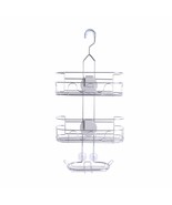 Adjustable Metal Shower Caddy with Soap Dish and Hooks - €128,93 EUR