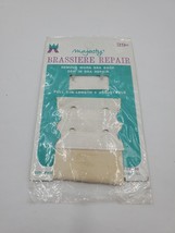 Vtg Brassiere Repair Kit Sewn in 5 Inch Length Adjustable Bra Hook Repla... - $5.89