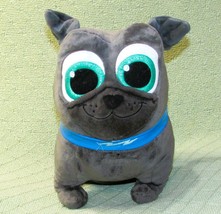 Disney Junior Bingo Plush Puppy Dog Pals 10&quot; Stuffed Animal Gray Blue Lightning - £8.46 GBP