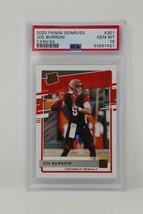 Authenticity Guarantee 
2020 Panini Donruss #301 Joe Burrow Canvas Rated Rook... - £377.71 GBP