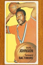 Vintage 1970-71 TOPPS #92 Gus Johnson Baltimore Basketball Card - £6.57 GBP