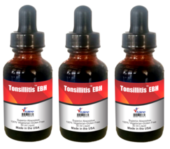 Tonsillitis EBV- Super Absorbent tonsillitis Rapid Relief.(1 unit 30 ml ... - $63.10