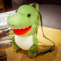 Plush Tyrannosaurus Triceratops Backpack Toys For Children Cartoon Animal Dinosa - £16.41 GBP