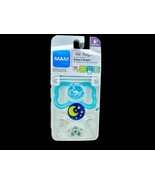 MAM Air Night 6M+ Set Of 2 Glow In The Dark Pacifiers With Sterilizer Box - $246.13 MXN