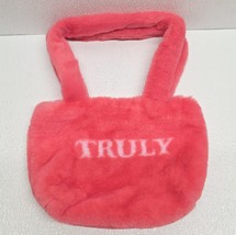 Truly Beauty Hot Pink Super Soft Fuzzy Plush Shoulder Bag Purse - $274.02 MXN