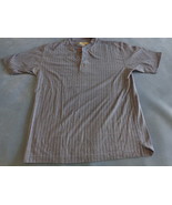 Men’s Wedgewood Blue &amp; Gray Basic Equipment Striped Casual Shirt. (#3238) - $23.22 CAD