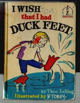 Beginner Books I Wish That I Had Duck Feet 1963 Theo Le Sieg (Dr Seuss) - $15.19