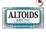 Full Box 8x Tins Altoids Arctic Wintergreen Mints | 50 Per Tin | Fast Sh... - $27.30