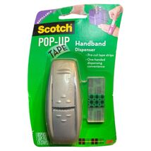 Scotch Pop-Up Tape Handband Dispenser with 1 Refill pad-75 Strips - New  - $21.77