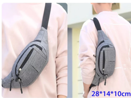 Orysin Waist Bum Bag Fanny Pack Money Belt Pouch Wallet Travel Unisex Me... - $9.90