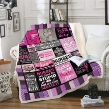 Nurse Gifts Rn Gifts For Nurses Throw Blanket, Nurse Gifts For, Office And Couch - £28.43 GBP