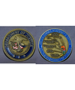 LARGE 51mm DOJ Dept of Justice Southern Dist. of Florida challenge coin - €25,88 EUR