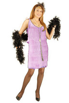 Flapper In Pink Halloween Costume Adult Size Plus 1X 18-20 - $52.35