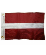 12X18 12&quot;X18&quot; Latvia Country 100% Polyester Motorcycle Boat Flag Grommet... - £14.21 GBP