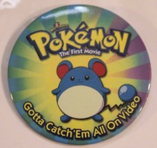 Pokemon The First Movie Pinback Button J3 - £3.85 GBP