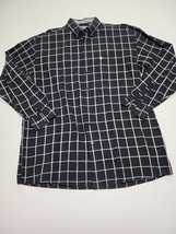 George Strait Button Up 2XL Shirt Mens Large Long Sleeve Wrangler - £13.81 GBP