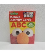 Sesame Street Deluxe Activity Cards ABC With Hardcover Case Write And Er... - $62.11 CAD