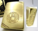 1932-1982 Commemorative 50 Years Solid Brass Zippo Fired Rare - £152.02 GBP
