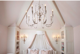 NEW XL Iron French Victorian Farmhouse Chandelier Chateau Dining Foyer Bedroom - £596.37 GBP