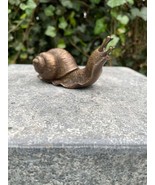 Garden Snail – Bronze Sculpture. 11x5x6cm - 0.9 Kg - €51,50 EUR