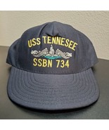 Vintage USS TENNESEE SSBN 734 Snapback Navy Hat Submarine USA * Rare Mis... - $55.74 CAD