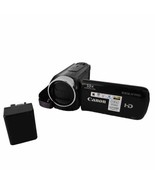 Canon Vixia HF R400 HD Flash Camcorder + Battery 53X Zoom *NO CHARGER* - £63.04 GBP