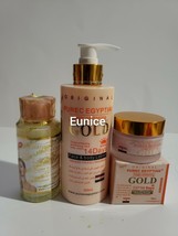 Pure Egyptian Whitening Gold Lotion, facial cream and glutathione comprime serum - £78.76 GBP
