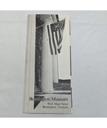 Vintage 1960s Bennington Museum Vermont Brochure - $338.51 MXN