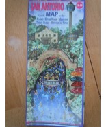 San Antonio Guide Map to Area Attractions Shopping Dining Texas 1996 - $6.84 CAD