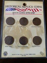 State Coin replicas 1776-1787 - £9.00 GBP