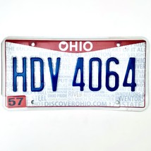  United States Ohio Montgomery County Passenger License Plate HDV 4064 - £12.95 GBP