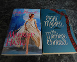Cathy Maxwell lot of 2 Marriage Series Historical Romance Paperbacks - £3.23 GBP