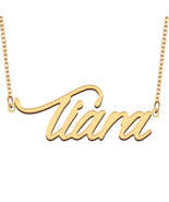 Tiara Name Necklace for Best Friend Family Member Birthday Christmas Gift - $15.99