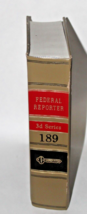 Federal Reporter 3d Series Volume 189 law reference book copyright 1999 - £22.40 GBP