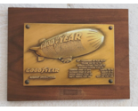 Good Year AIRSHIP OPERATIONS  3D Plaque on Wood - £24.08 GBP
