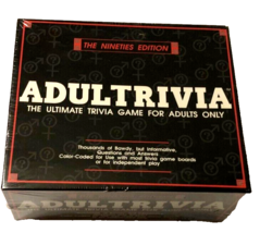 Vintage 90s TDC Card Game Adult Trivia 1992 New Nineties Edition Sealed - $10.93