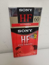 Sony HF HI FI 90 Minute Audio Cassette Tapes 2 pack PLUS Bonus 60 Min Tape - £7.75 GBP