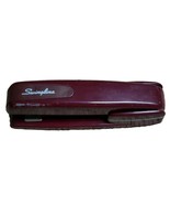 VTG Swingline 747 Stapler Maroon Retro Round Office Desk Wine  #747 Work... - $342.89 MXN