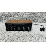 Realistic SA 10 Solid State Stereo Amplifier Brown Black Model 31 1982B 12W - £39.24 GBP
