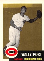 1991 Topps Archives #294 Wally Post 1953 Cincinnati Reds - £0.69 GBP