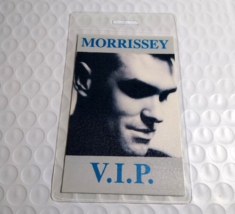 Morrissey Vintage VIP Backstage Pass Original Rock New Wave Post-Punk Music Moz - £34.00 GBP