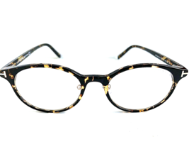 New Tom Ford TF 564S86R5 49mm Tortoise Round Oval Men’s Women’s Eyeglasses Frame - £135.88 GBP