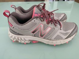 New Balance 412v3 Athletic Running Shoes Grey/Pink WTE412M3 Womens Size 8.5 - $29.65
