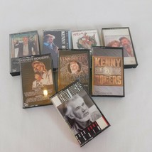 Lot of 8 Kenny Rogers Country Easy Listening Music Cassettes Best Greatest Hits - £24.35 GBP