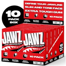 Chewing Gum 4 Month Supply Watermelon Define Your Jawline Slim and Tone  - £40.50 GBP