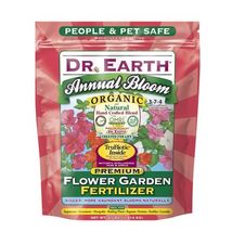 Dr. Earth 705P Organic 6 Flower Garden Fertilizer in Poly Bag, 4-Pound - $27.97
